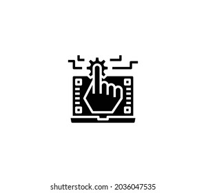 Optimizar icono aislado en fondo blanco