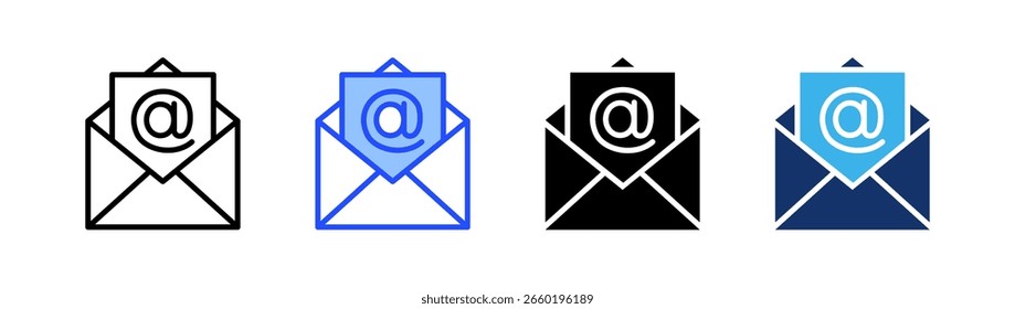 Opt-In Form Icon Collection With Multiple Styles