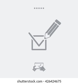 Option check mark icon