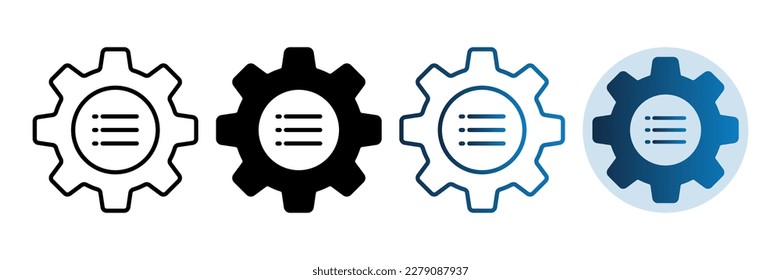Option icon. sign for mobile concept and web design. vector illustration