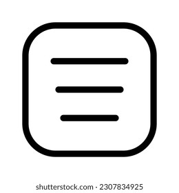 Option Icon Vector Symbol Design Illustration