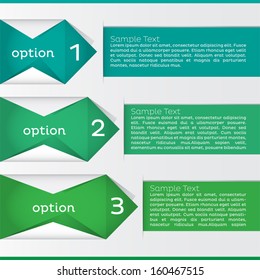 Option Infographic. Vector Illustration