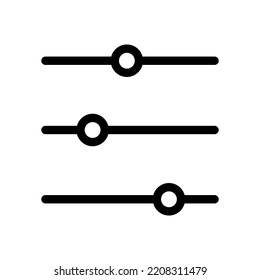 option line icon illustration vector graphic