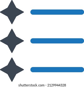 Option list icon vector illustration 