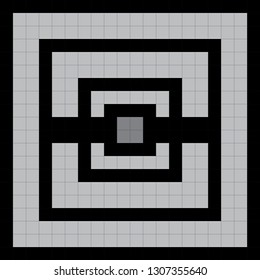 option mosaic tiles in black and gray for the design of walls and floors in the bathroom