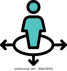 option vector illustration isolated on a transparent background . color vector icons for concept or web graphics.