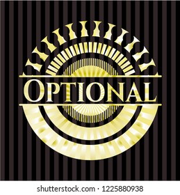 Optional golden badge