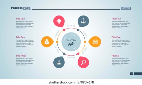 Options Around Main Point Slide Template