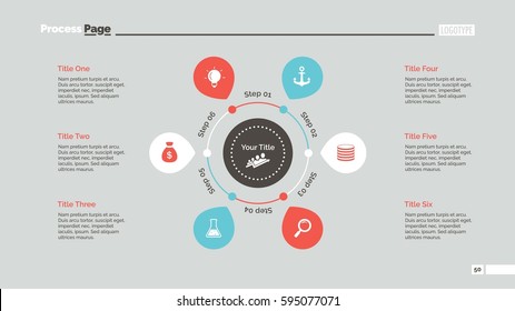 Options Around Main Point Slide Template