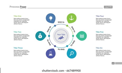 Options Around Main Point Slide Template