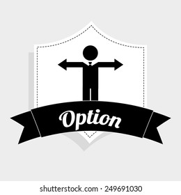 options icon design, vector illustration eps10 graphic