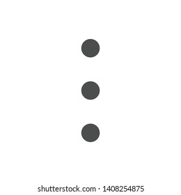 Options icon isolated on white background. Options symbol modern simple vector icon for website or mobile app