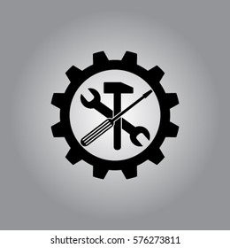 Options  icon, service vector illustration