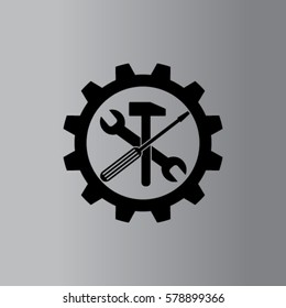 Options  icon, service vector illustration