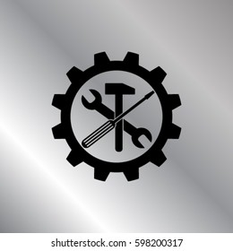 Options  icon, service vector illustration