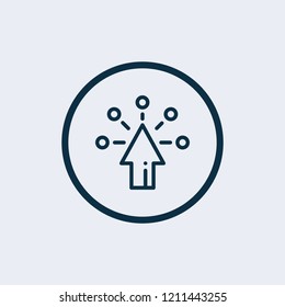 Options icon. Vector illustration