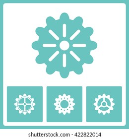 Options icons. Vector graphic collection.
