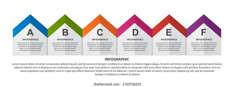 Options infographics template. Infographics for business presentations or information banner. 