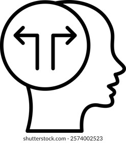 Options Line Vector Icon Design