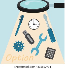 Options and service tools