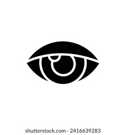Ilustración del vector de iconos rellenos de irritación de los fotometristas
