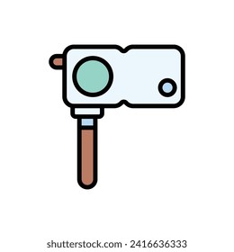 Optometrist Multiestenope Icon Vector Illustration