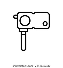 Ilustración de vectores de contorno optometrista multiestenope multiestenope