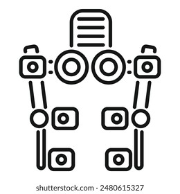 Optometriker, der während einer Augenuntersuchung einen Phoropter verwendet und Patienten hilft, eine klare und angenehme Sicht zu erreichen
