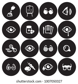 Optometry Icons Set