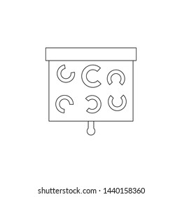 optometry illustration icon. optometry icons universal set for web and mobile