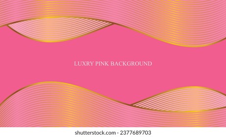 Opulent and luxurious pink background, emanating an air of sophistication and extravagance.