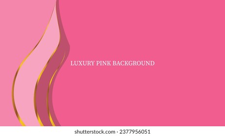 Opulent and luxurious pink background, emanating an air of sophistication and extravagance.