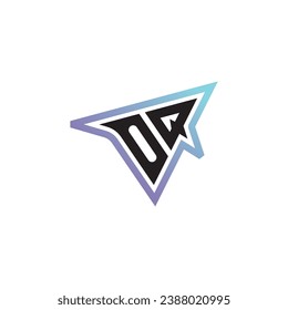 OQ letter combination cool logo esport or gaming initial logo as a inspirational concept design
