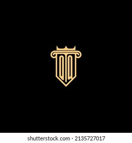 OQ line concept logo in high quality professional design that will be best for companies related to real estate