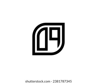 OQ logo design vector template