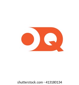 Oq Logo Vector Graphic Branding Letter Stock Vector (Royalty Free ...