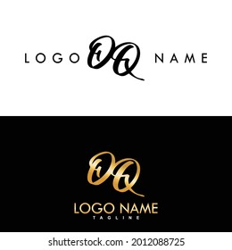 OQ Luxury Initial Logo Vector Design