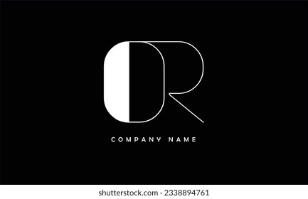 OR, RO Abstract Letters Logo Monogram