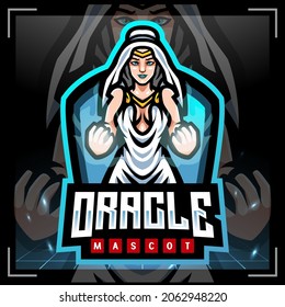 Oracle mascot. esport logo design