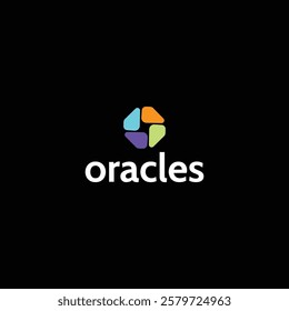 Oracles modern tech logo design