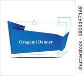 Oragami Paper, Dialog Box, Banner