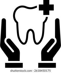 Oral Care Icon Mixed Vector Illustration