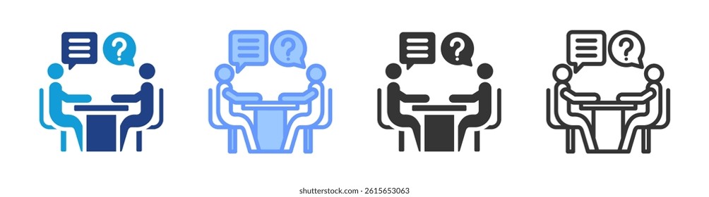 Oral Exams icon set multiple style collection