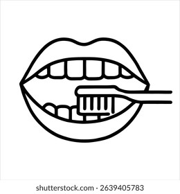 Oral hygiene is important Brushing teeth teeth toothbrush mouth healthcare daily routine dental