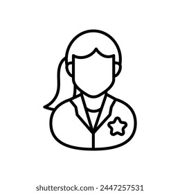 Oral Surgeon icon in vector. Logotype
