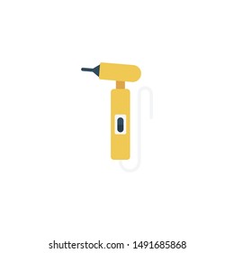 oral tool glyph flat vector icon