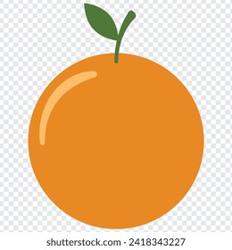 Fruta anaranjada. Naranjas segmentadas en fondo blanco.