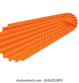 orange 3d background luxury design