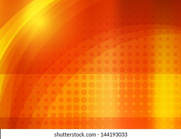 Orange abstract background