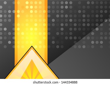 Orange abstract background